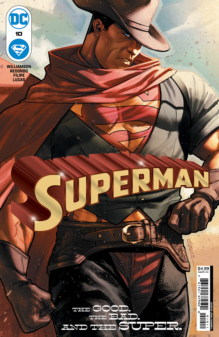 Superman Vol 7 #10 Cover A Regular Jamal Campbell Cover