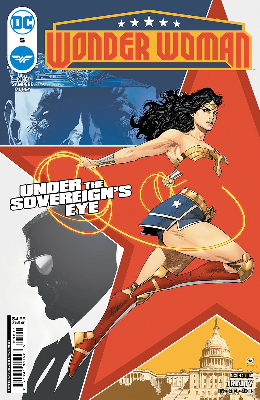Wonder Woman Vol 6 #5 Cover A Regular Daniel Sampere & Tomeu Morey Cover