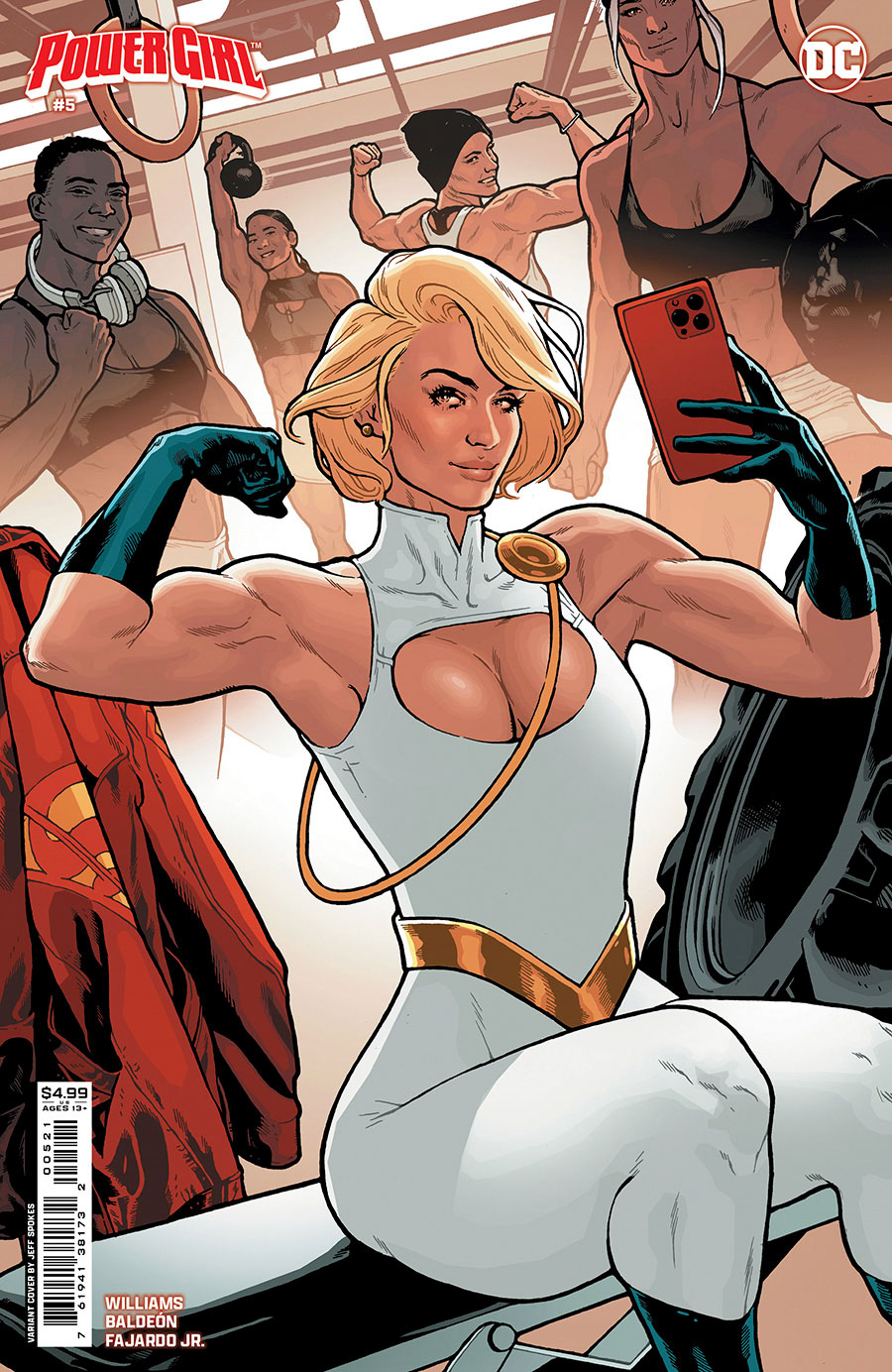 Power Girl Vol 3 #5 Cover B Variant Jeff Spokes Card Stock Cover