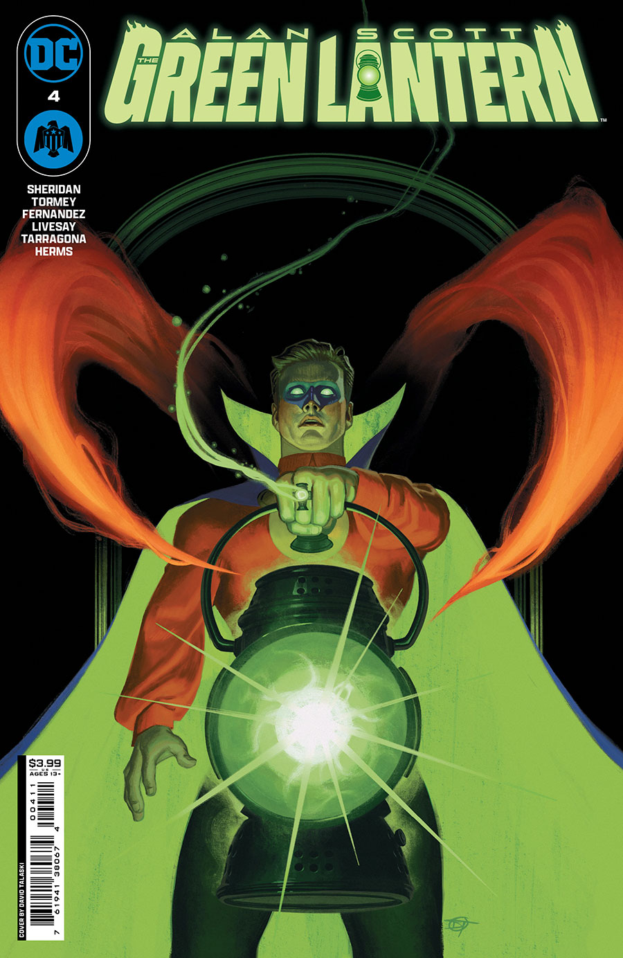Alan Scott The Green Lantern #4 Cover A Regular David Talaski Cover