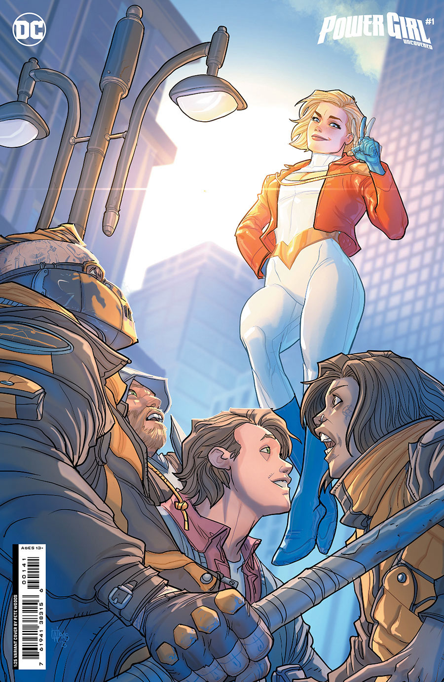 Power Girl Uncovered #1 (One Shot) Cover E Incentive Pete Woods Variant Cover