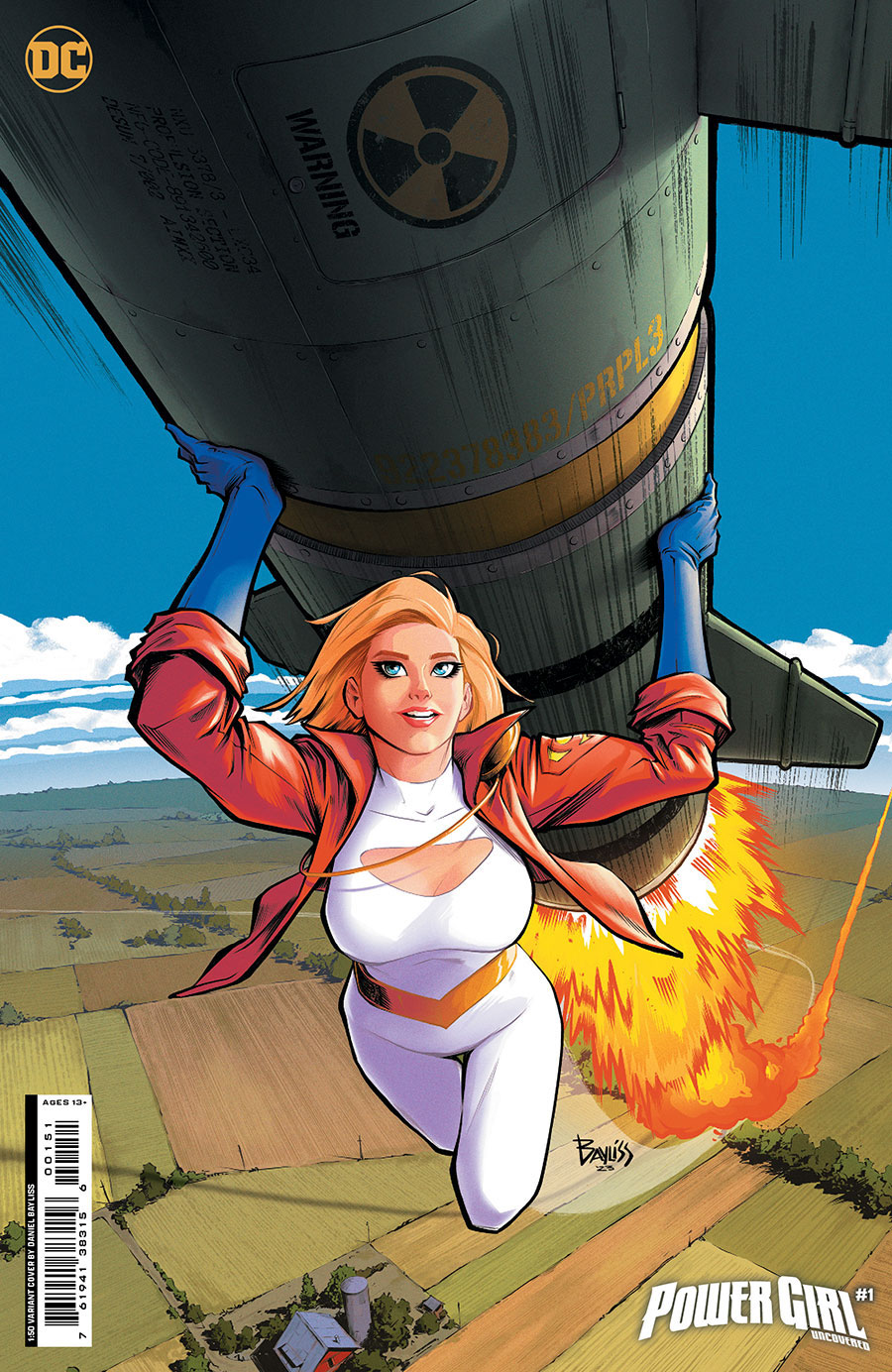 Power Girl Uncovered #1 (One Shot) Cover F Incentive Daniel Bayliss Variant Cover