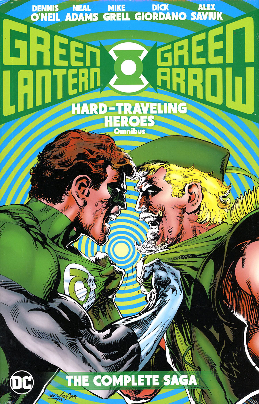 Green Lantern Green Arrow Hard-Traveling Heroes Omnibus HC