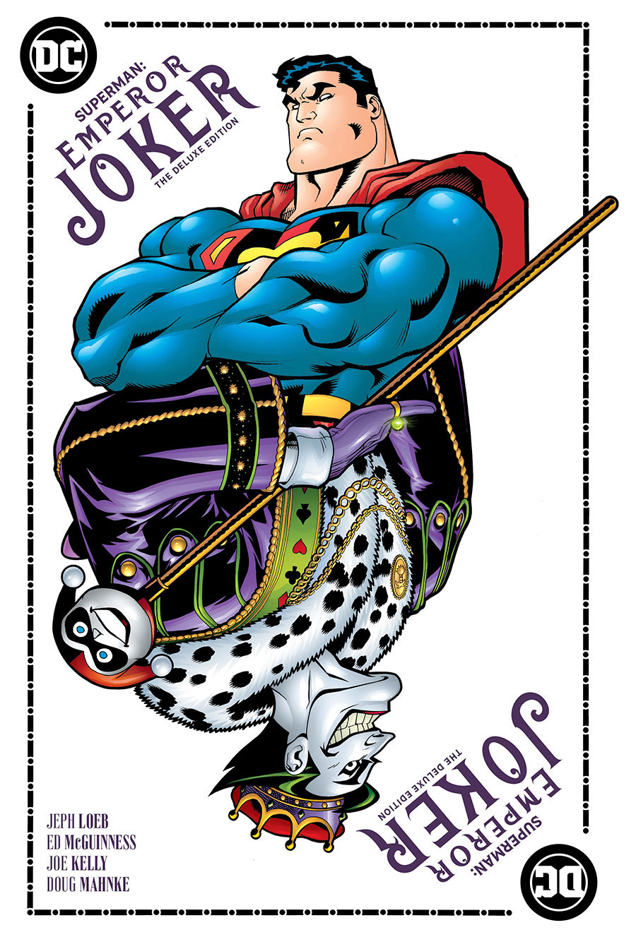 Superman Emperor Joker The Deluxe Edition HC Book Market Ed McGuinness Edition