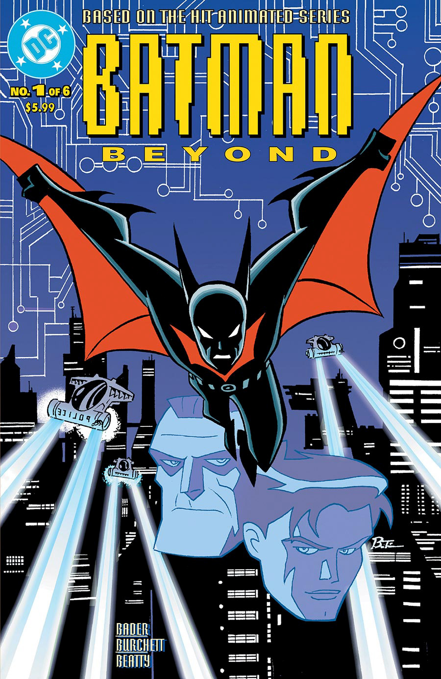 Batman Beyond #1 Facsimile Edition Cover C Variant Bruce Timm Foil Cover