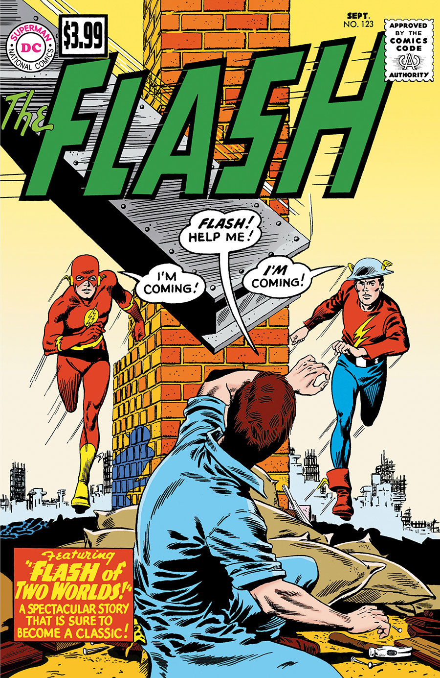 Flash #123 Facsimile Edition Cover A Regular Carmine Infantino & Murphy Anderson Cover