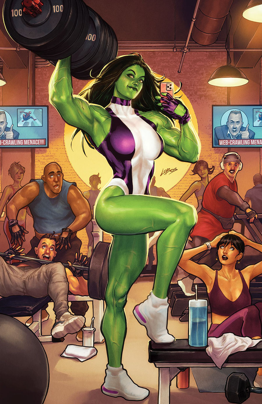 Sensational She-Hulk Vol 2 #5 Cover F Incentive Pablo Villalobos Virgin Cover