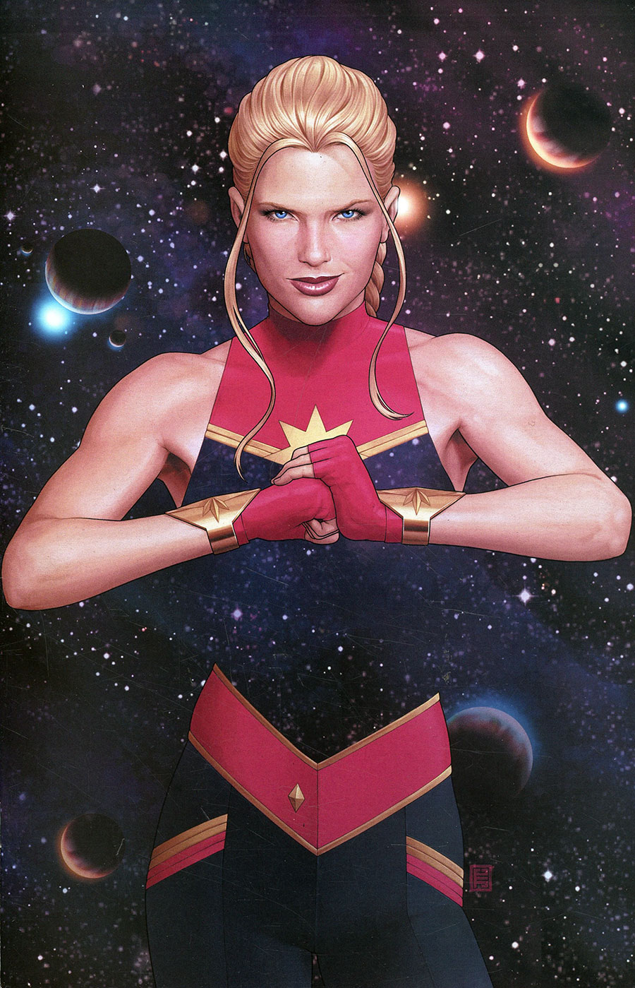 Captain Marvel Vol 10 #1 Cover K 2nd Ptg John Tyler Christopher Virgin Variant Cover