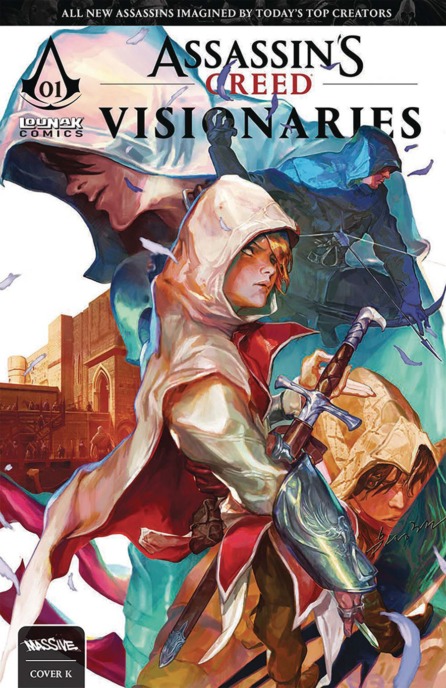 Assassins Creed Visionaries #1 Cover K Limited Edition Sunghan Yune Variant Cover
