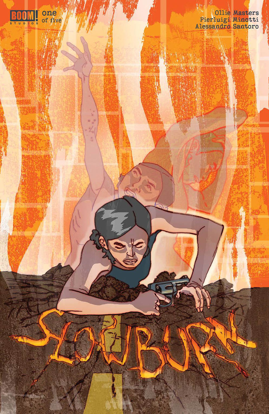 Slow Burn #1 Cover F 2nd Ptg Tyler Jenkins Variant Cover