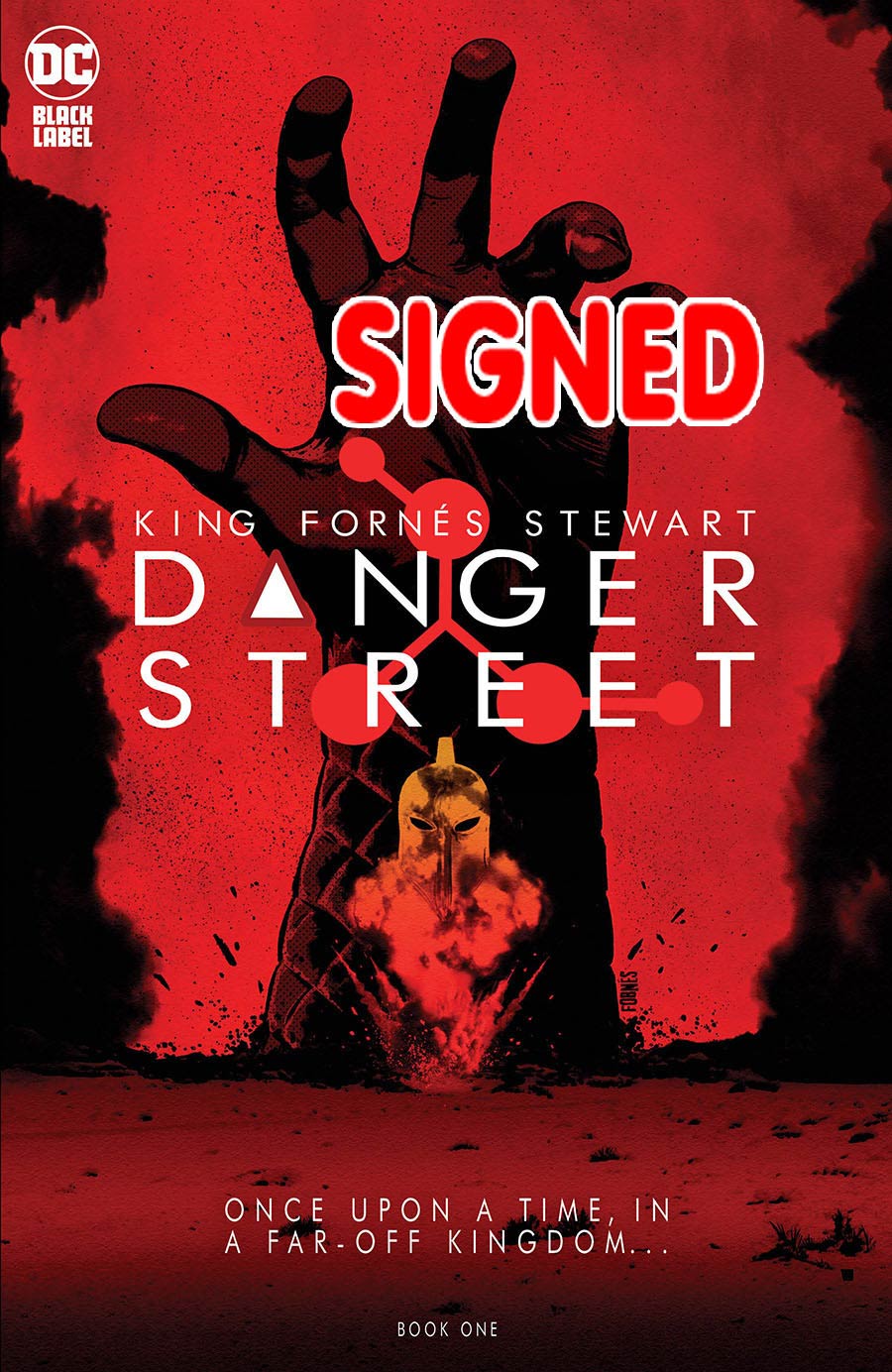 Danger Street #1 Cover E Regular Jorge Fornes Cover Signed By Tom King