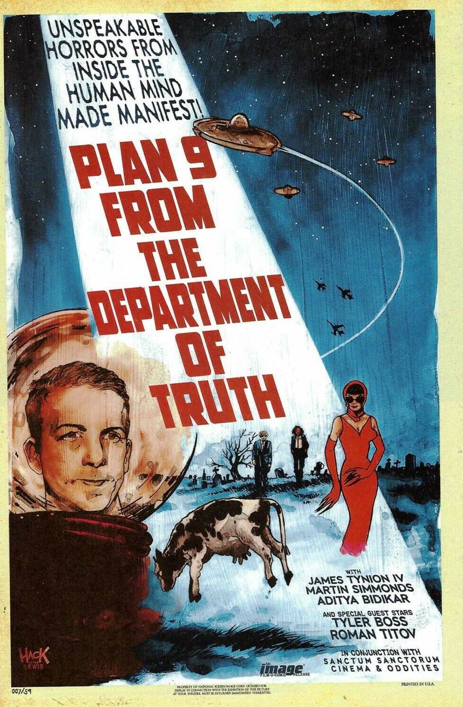 Department Of Truth #7 Cover D Robert Hack Variant Cover