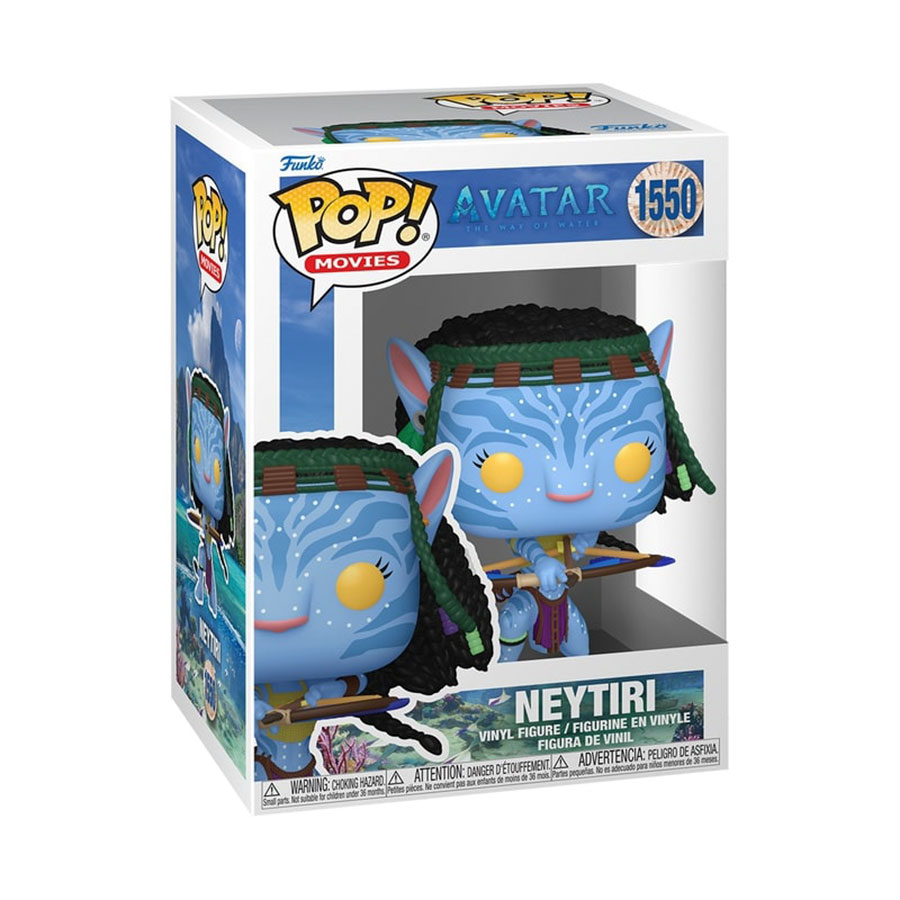 POP Movies Avatar The Way Of Water Neytiri Battle Vinly Figure
