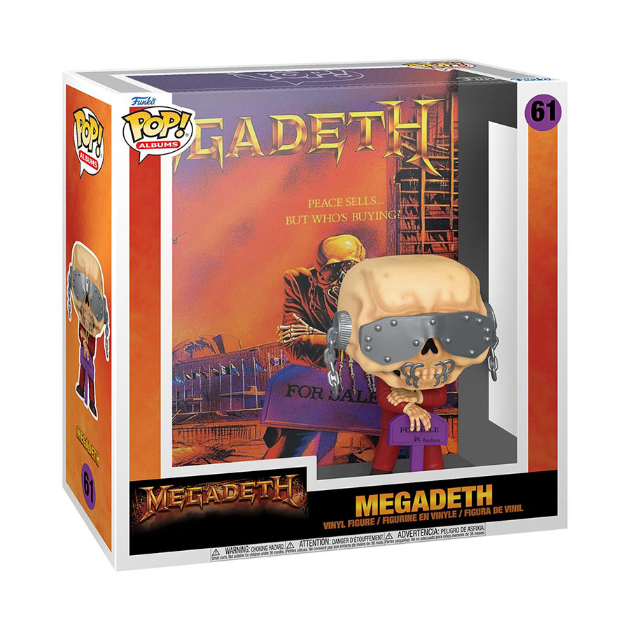 POP Albums Megadeth Peace Sells But Whos Buying Vinyl Figure