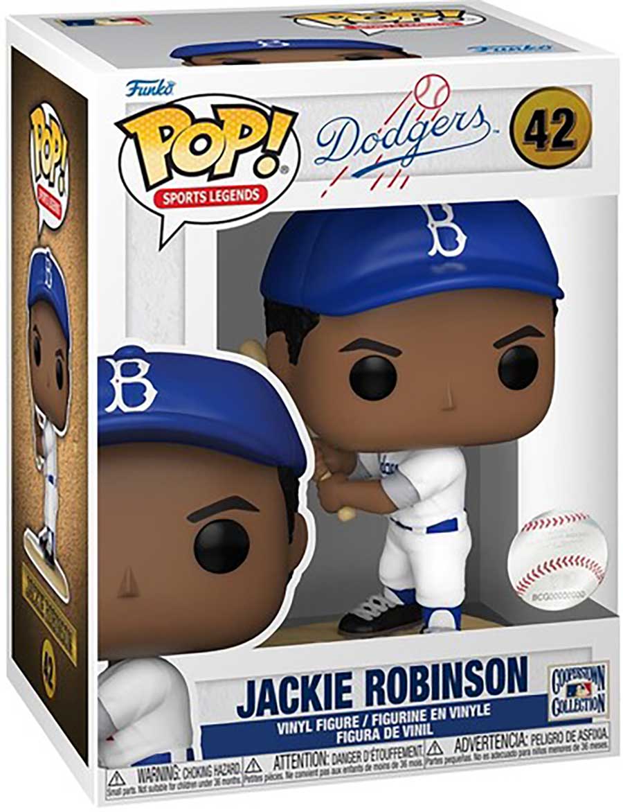 POP MLB Legends Jackie Robinson Vinyl Figure