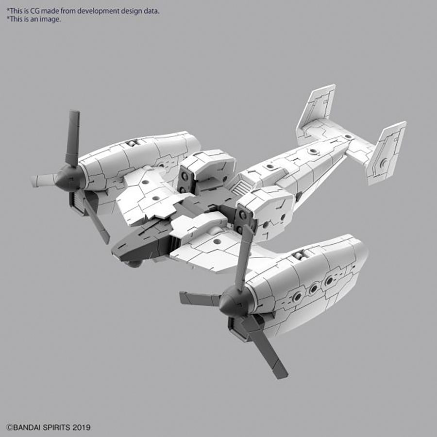 30 Minutes Missions Extended Armament Vehicle 1/144 Kit #EV-14 Tilt Rotor Ver.