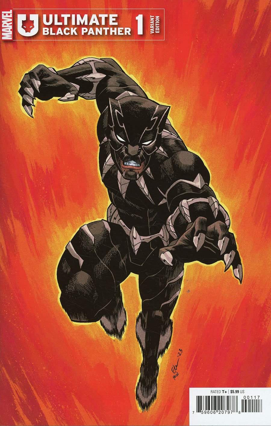 Ultimate Black Panther #1 Cover F Incentive Ethan Young Variant Cover (Limit 1 Per Customer)