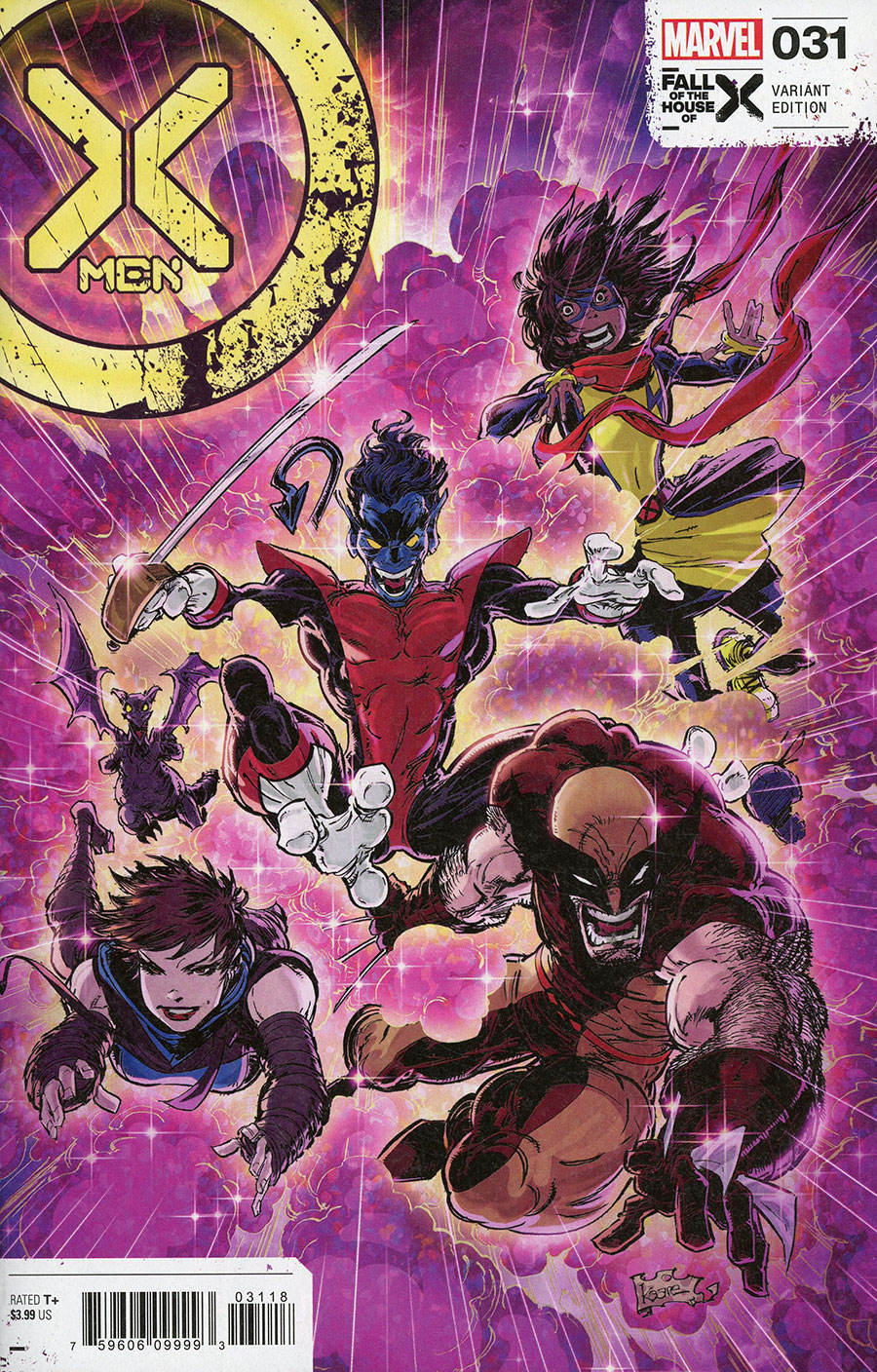 X-Men Vol 6 #31 Cover D Incentive Kaare Andrews Variant Cover