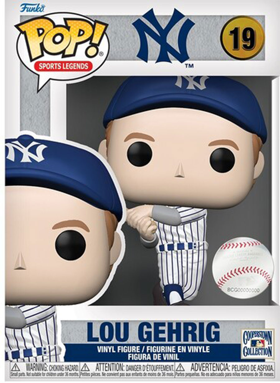 POP MLB Legends Lou Gehrig Vinyl Figure