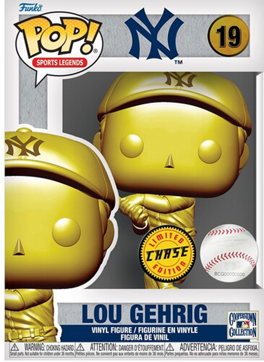 POP MLB Legends Lou Gehrig Chase Vinyl Figure