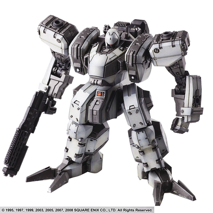 Front Mission Structure Arts 1/72 Scale Model Kit Series Vol 4 4-Piece Set White Variant