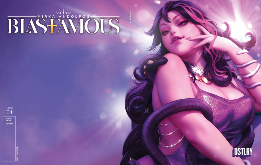 Mirka Andolfos Blasfamous #1 Cover F Variant Stanley Artgerm Lau Wraparound Cover