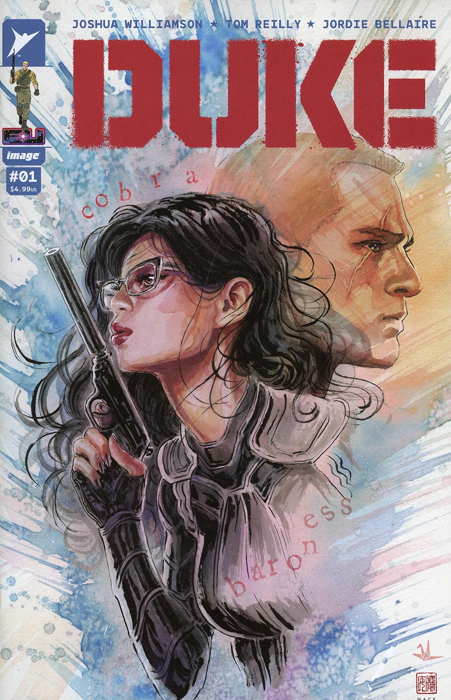 Duke #1 Cover H Incentive David Mack Connecting Variant Cover