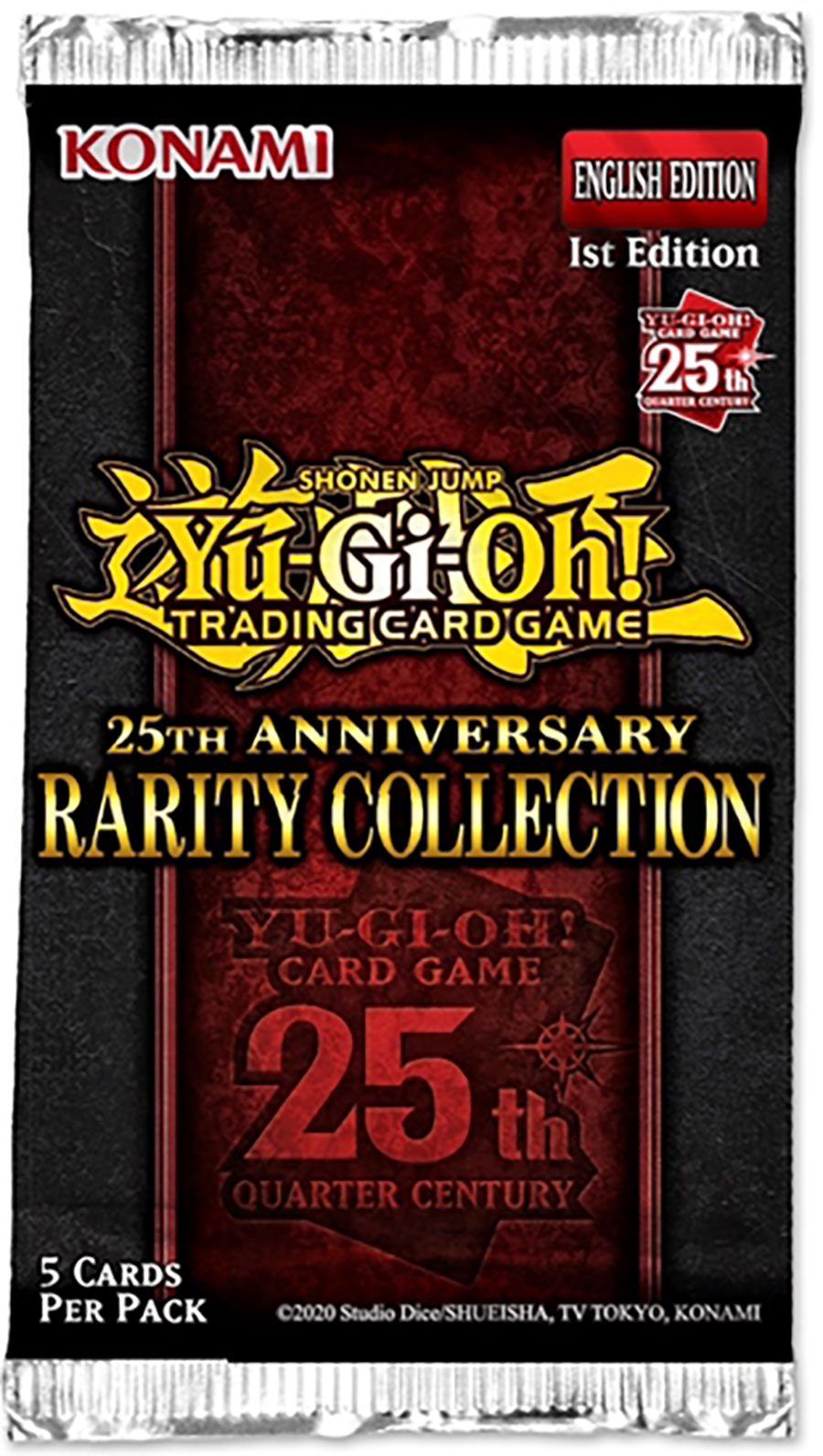 Yu-Gi-Oh 25th Anniversary Rarity Collection Booster Pack