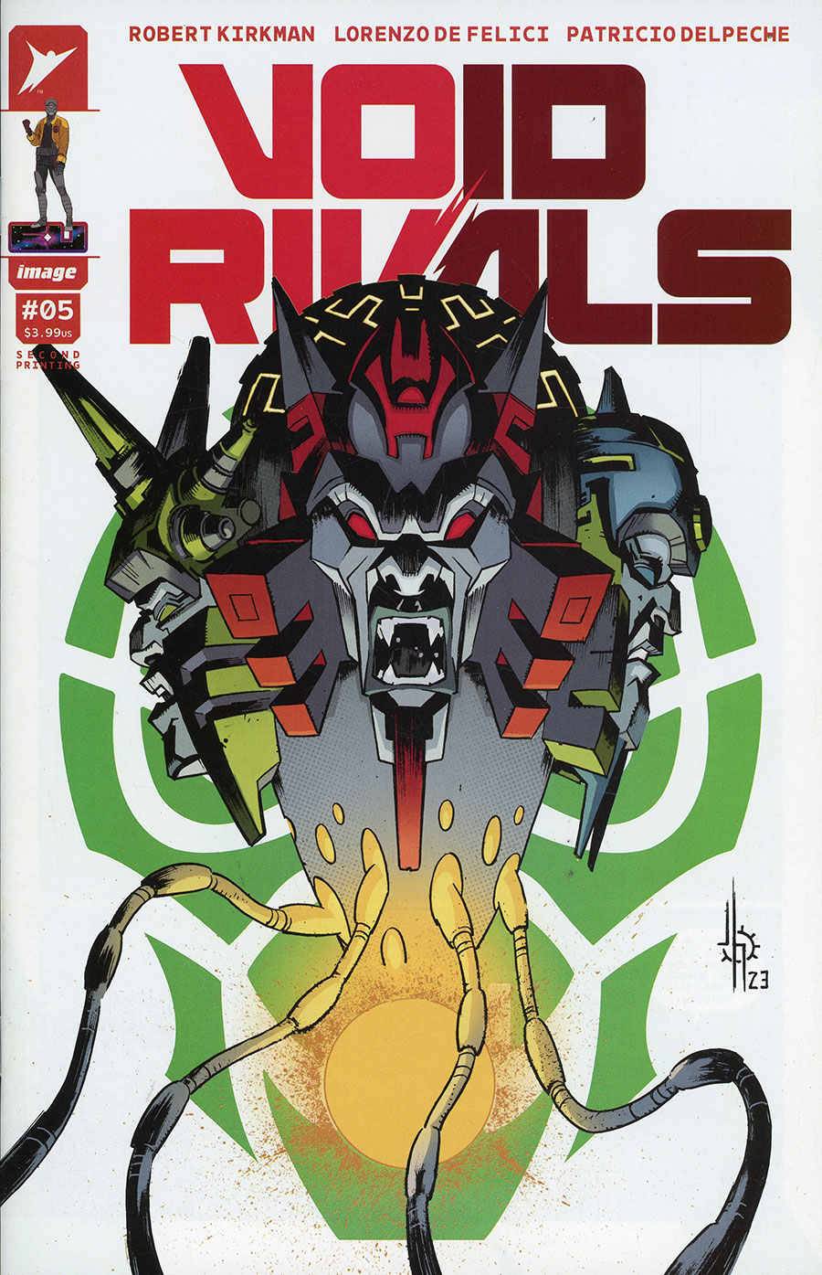 Void Rivals #5 Cover K 2nd Ptg E Jason Howard Rage