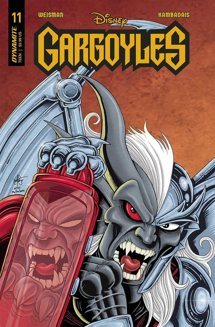 Gargoyles Vol 3 #11 Cover P Variant Ken Haeser Cover