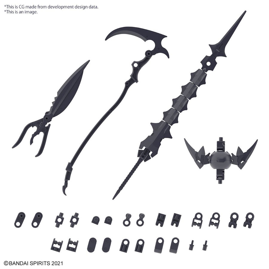 30 Minutes Sisters Option Kit - Box Of 12 Units - #OP-10 Option Parts Set 10 (Reaper Armor)