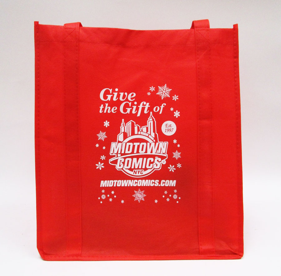 Midtown Comics Holiday Logo Shopper Tote