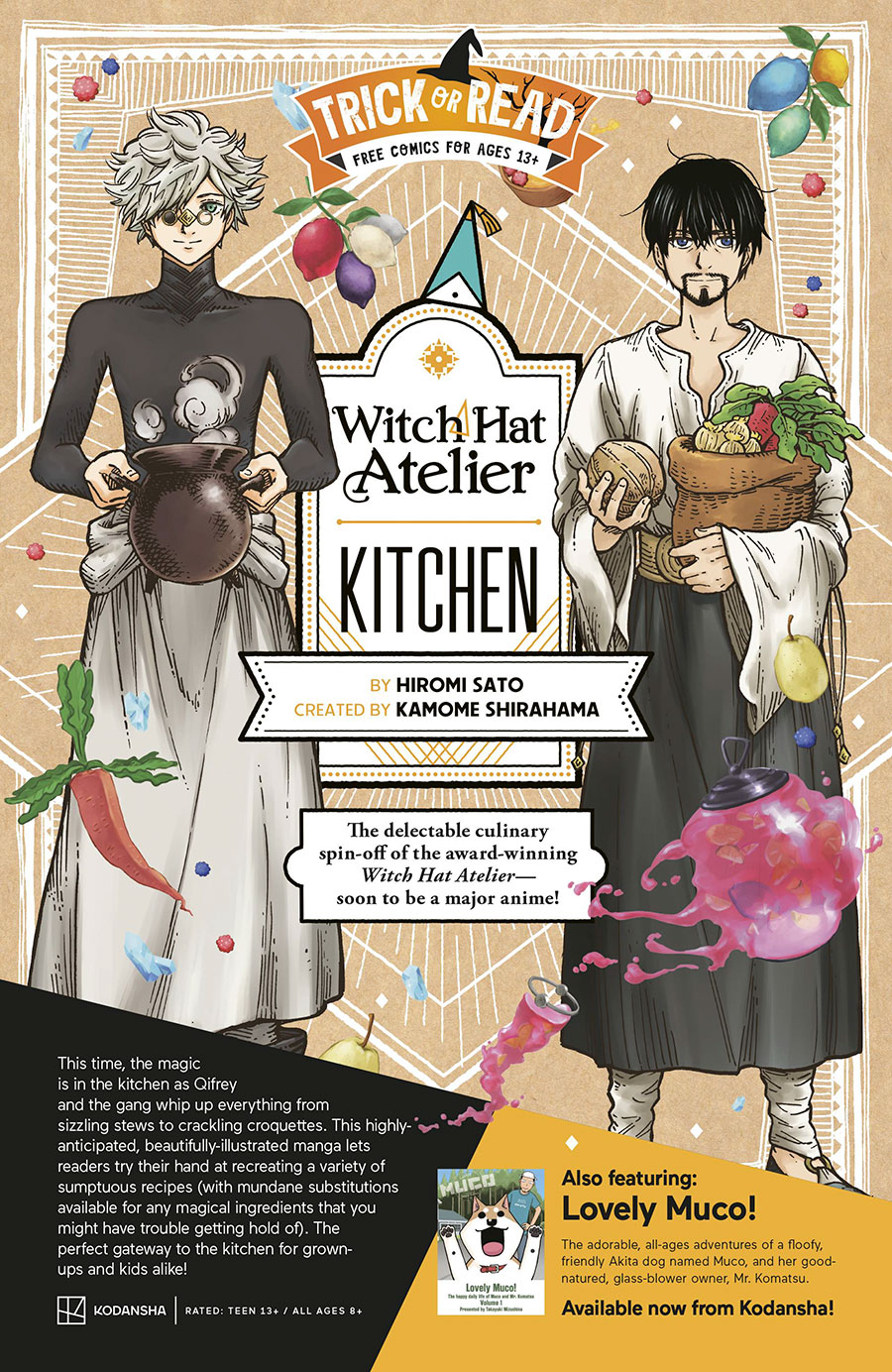 Lovely Muco / Witch Hat Atelier Kitchen Halloween Comic Trick-Or-Read 2023