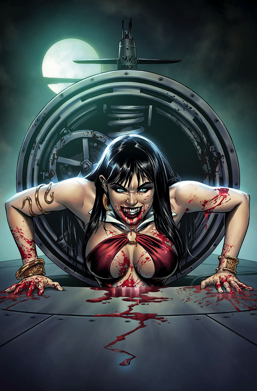 Vampirella Dracula Rage #4 Cover M Incentive Mike Krome Virgin Cover