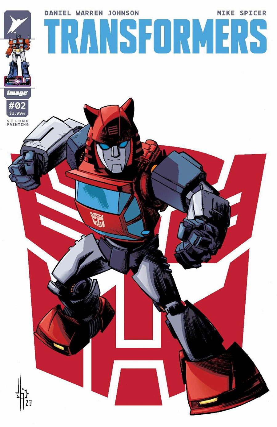 Transformers Vol 5 #2 Cover H 2nd Ptg C Jason Howard Cliffjumper Variant Cover