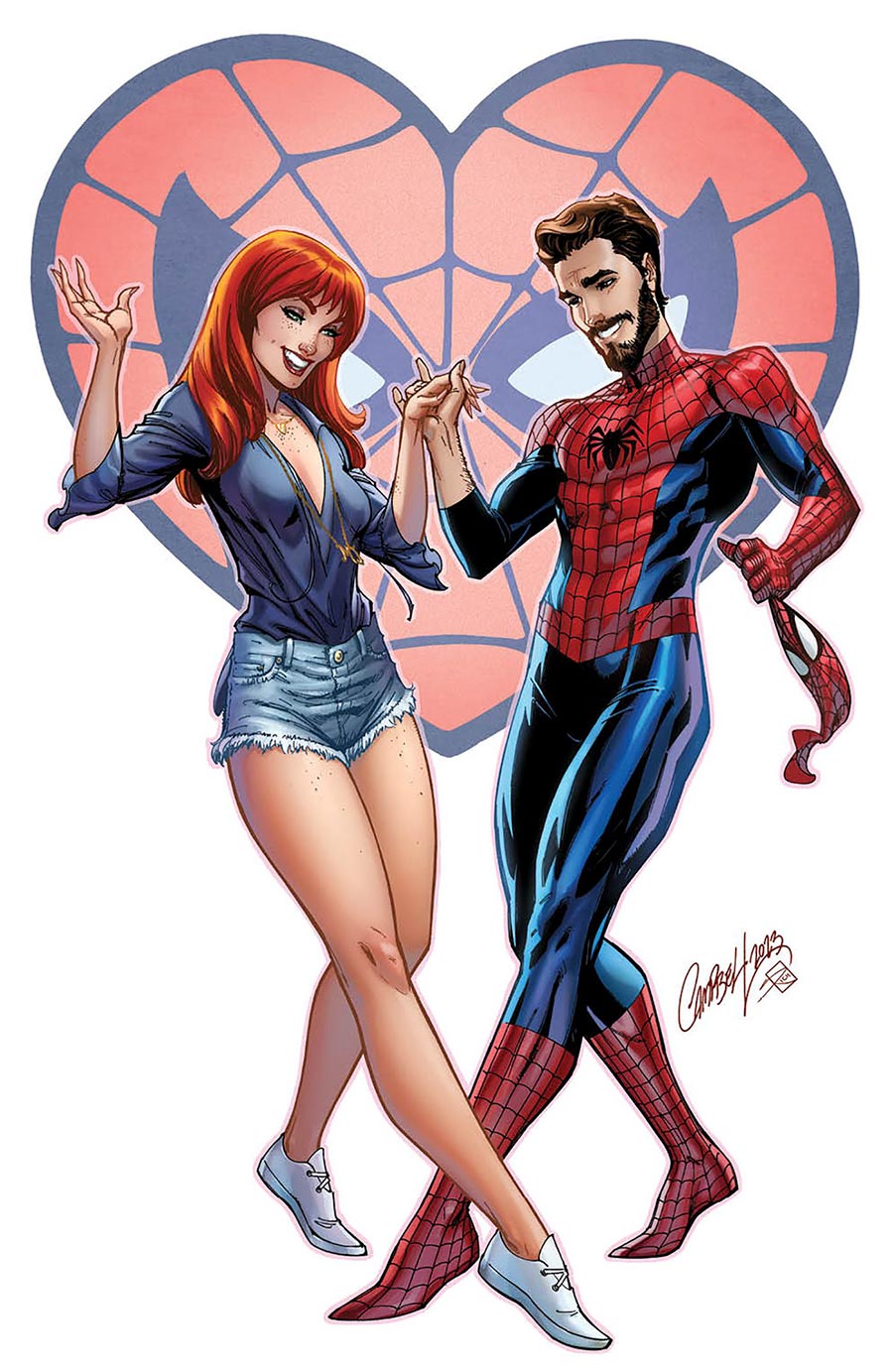 Ultimate Spider-Man Vol 2 #1 Cover O Incentive J Scott Campbell Virgin Cover (Limit 1 Per Customer)