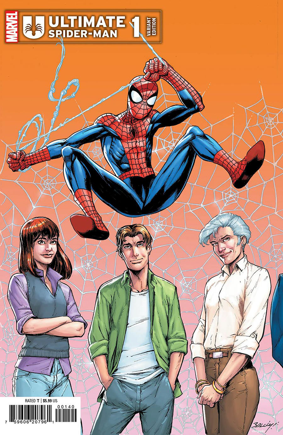 Ultimate Spider-Man Vol 2 #1 Cover G Variant Mark Bagley Connecting Cover (Limit 1 Per Customer)