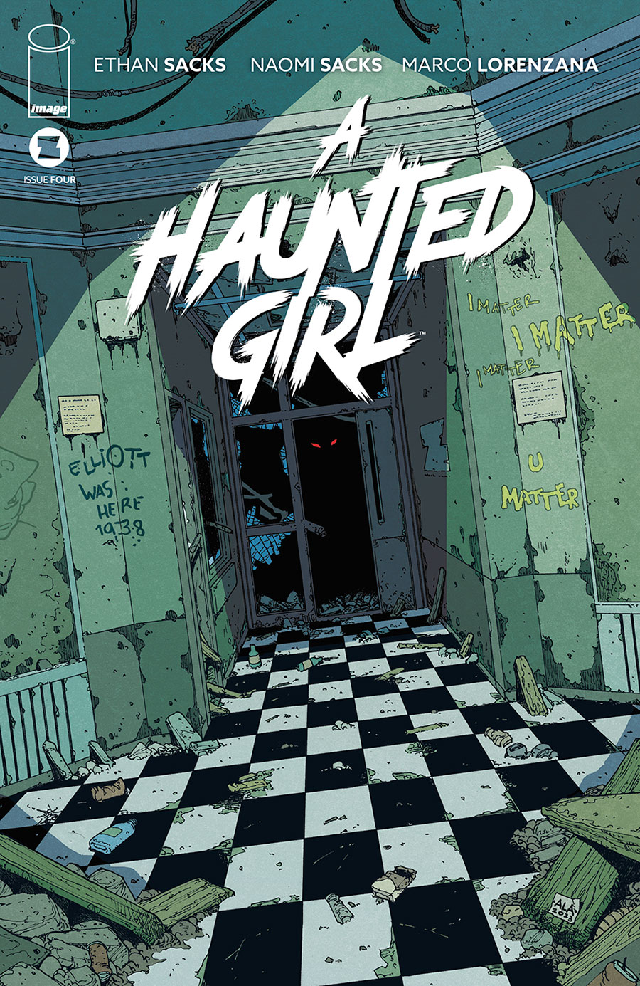 A Haunted Girl #4 Cover B Variant Andre Lima Araujo Cover