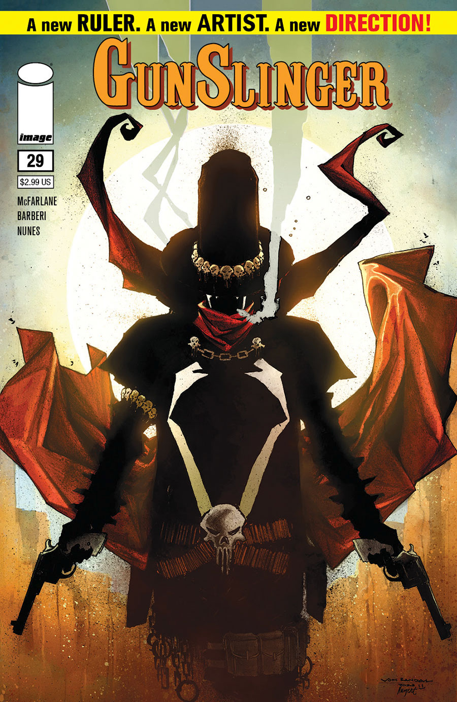 Gunslinger Spawn #29 Cover A Regular Von Randal Cover