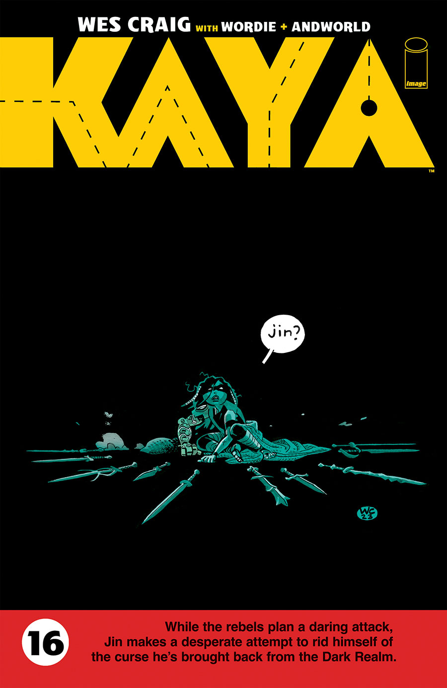 Kaya #16 Cover A Regular Wes Craig Cover