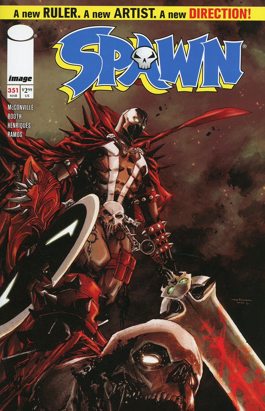 Spawn #351 Cover A Regular Von Randal Cover