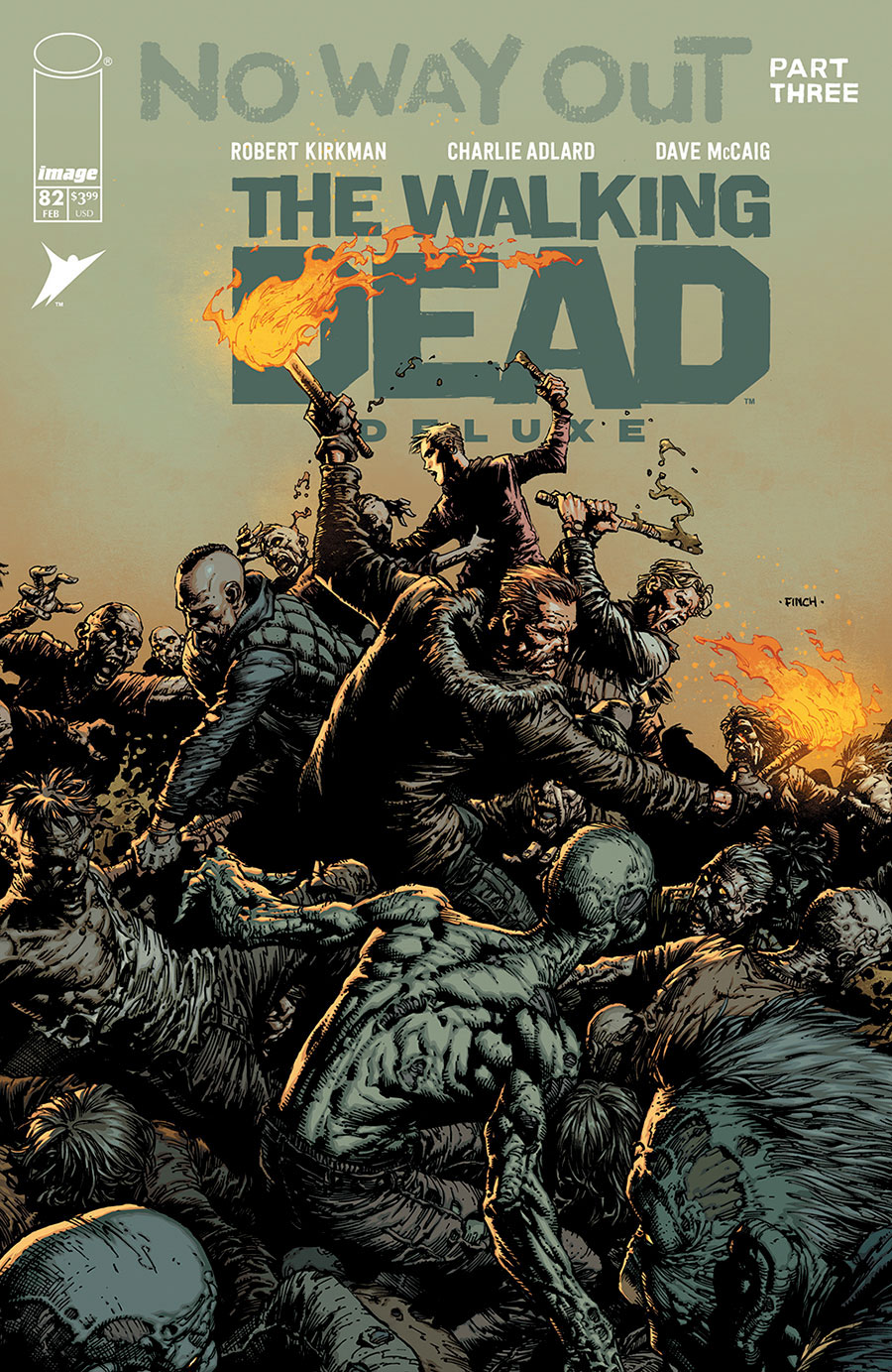 Walking Dead Deluxe #82 Cover A Regular David Finch & Dave McCaig Cover