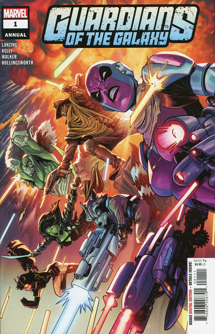 Guardians Of The Galaxy Vol 7 Annual #1 Cover A Regular Emilio Laiso Cover