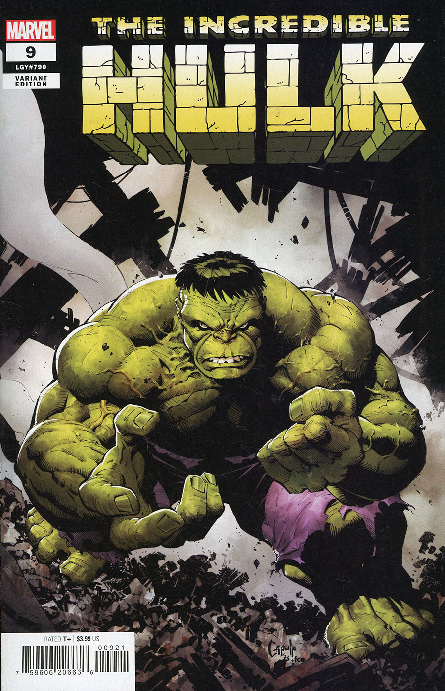 Incredible Hulk Vol 5 #9 Cover C Variant Greg Capullo Cover