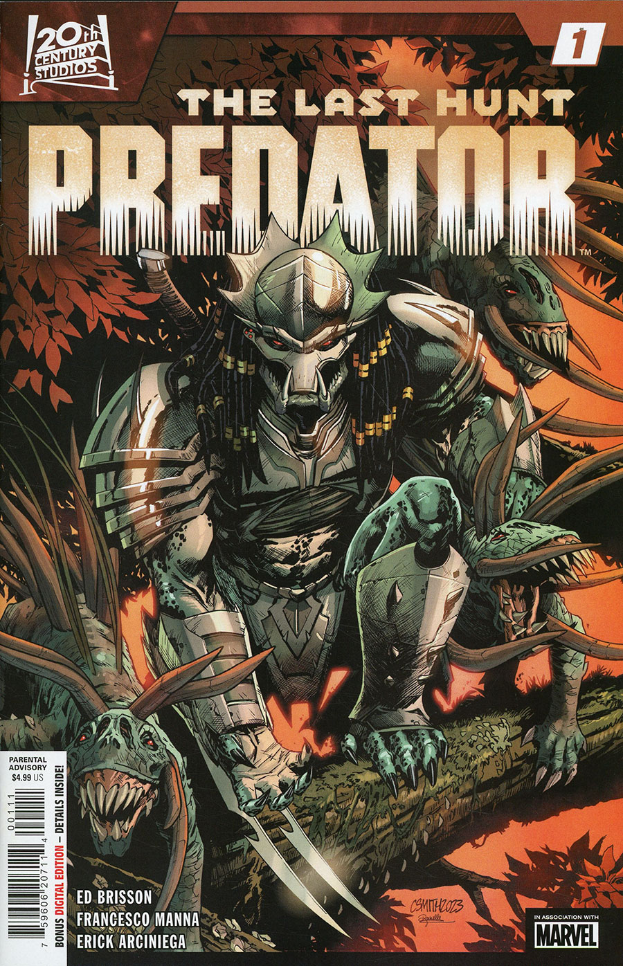 Predator The Last Hunt #1 Cover A Regular Cory Smith Cover