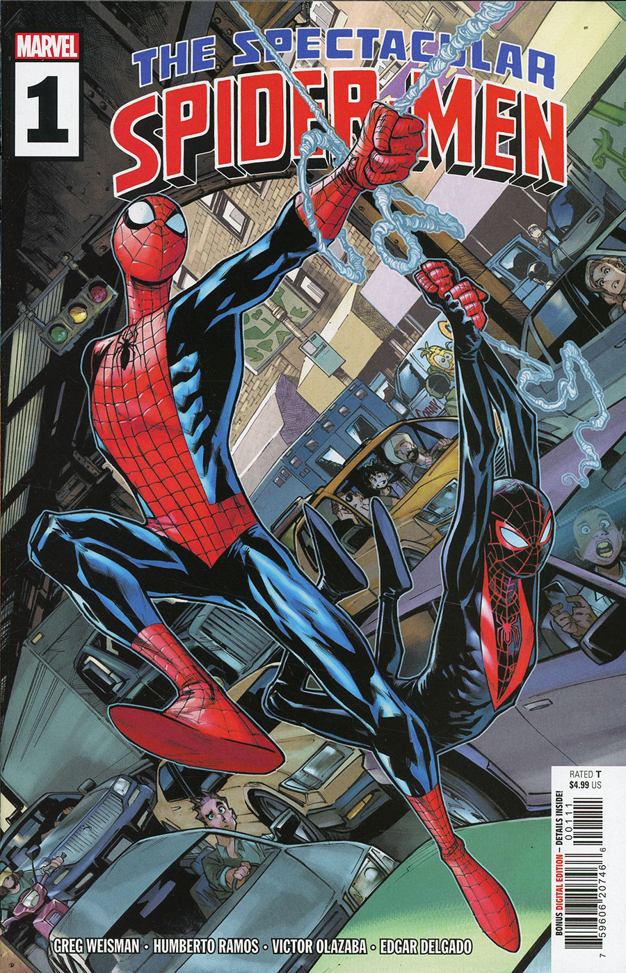 Spectacular Spider-Men #1 Cover A Regular Humberto Ramos Cover (Limit 1 Per Customer)