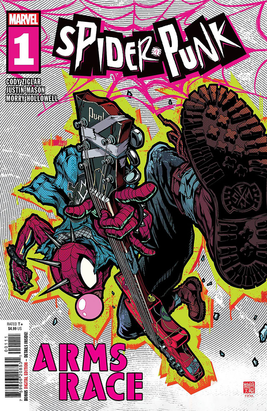 Spider-Punk Arms Race #1 Cover A Regular Takashi Okazaki Cover