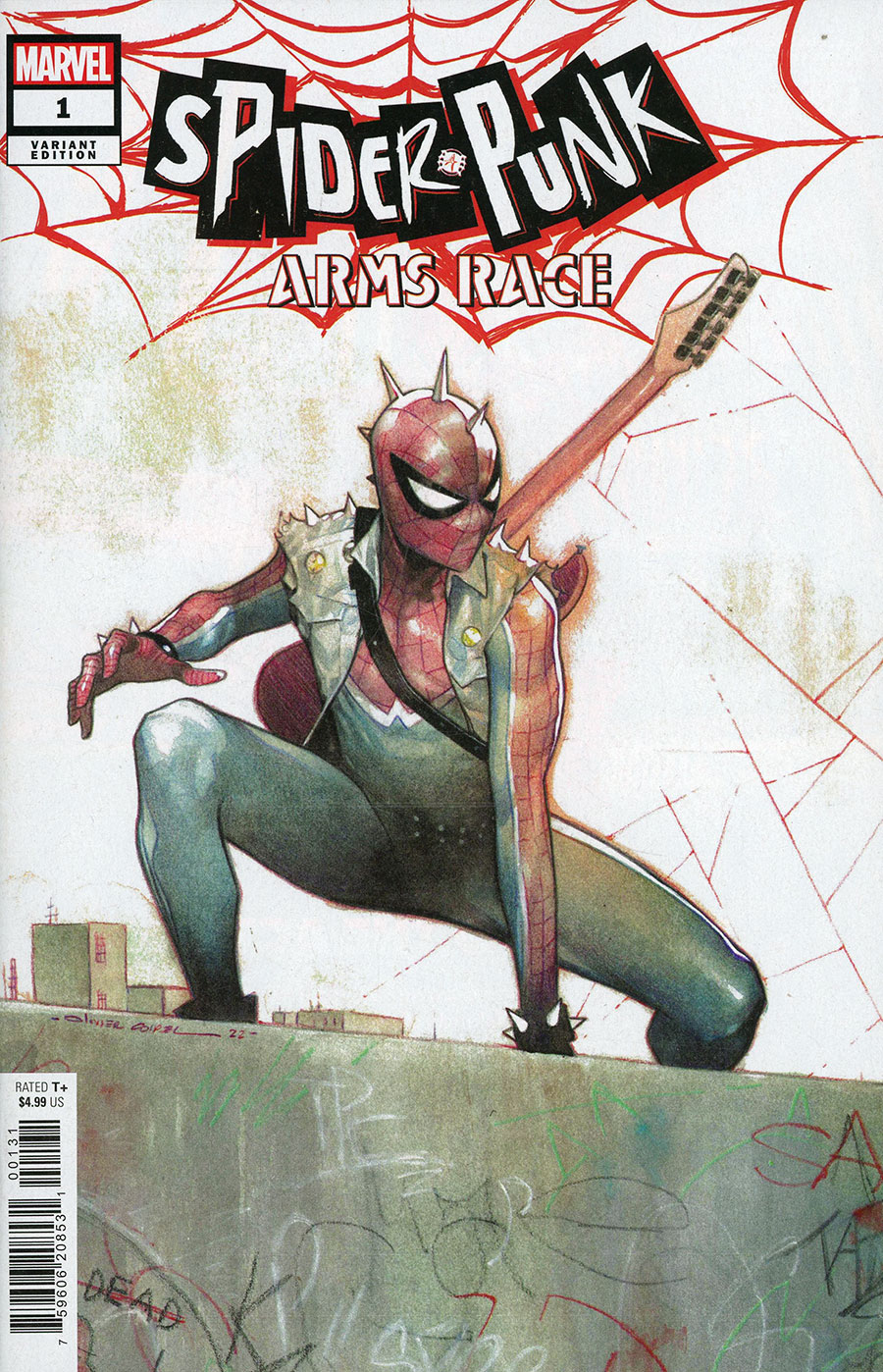 Spider-Punk Arms Race #1 Cover B Variant Olivier Coipel Cover