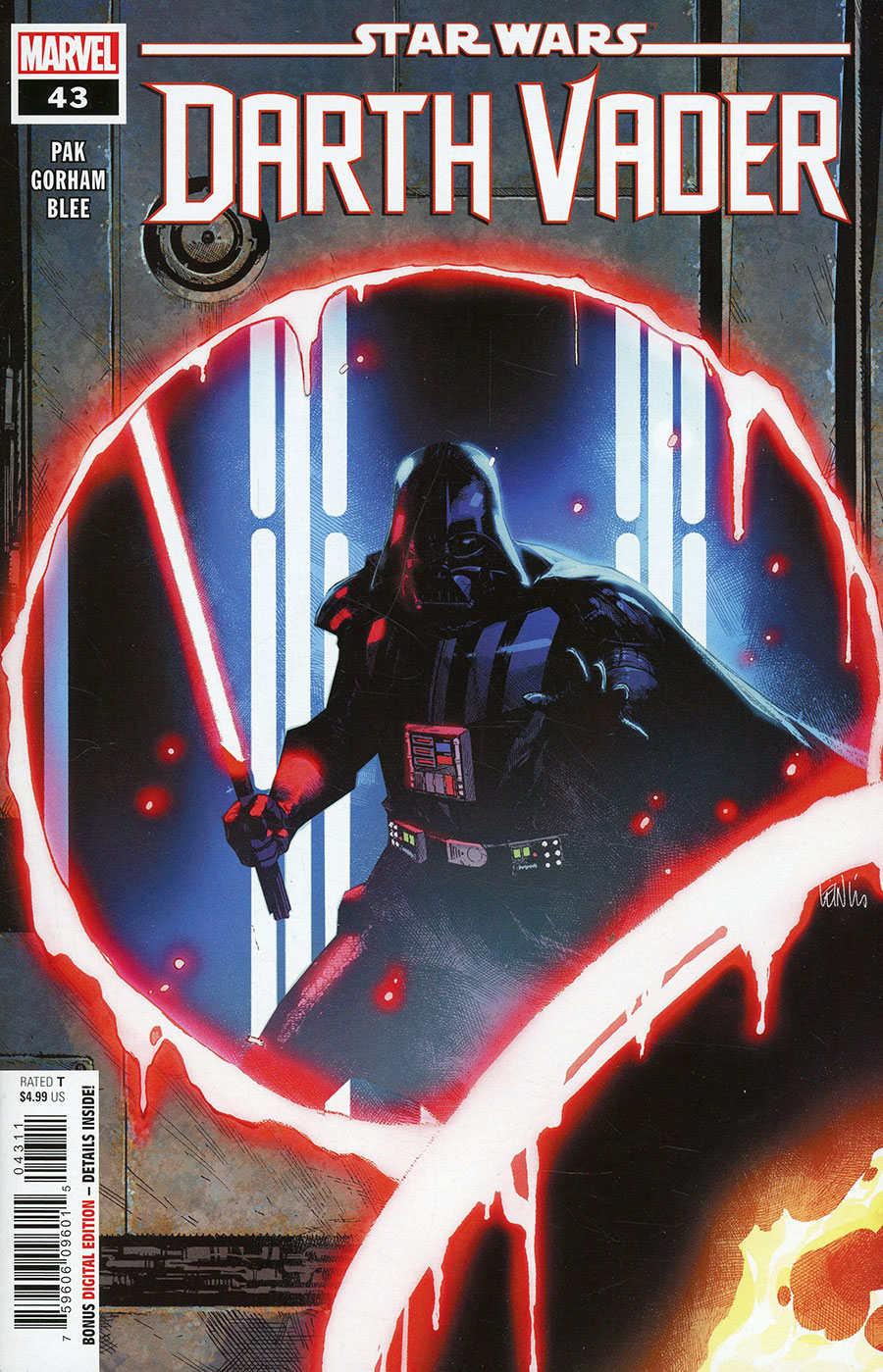 Star Wars Darth Vader #43 Cover A Regular Leinil Francis Yu Cover