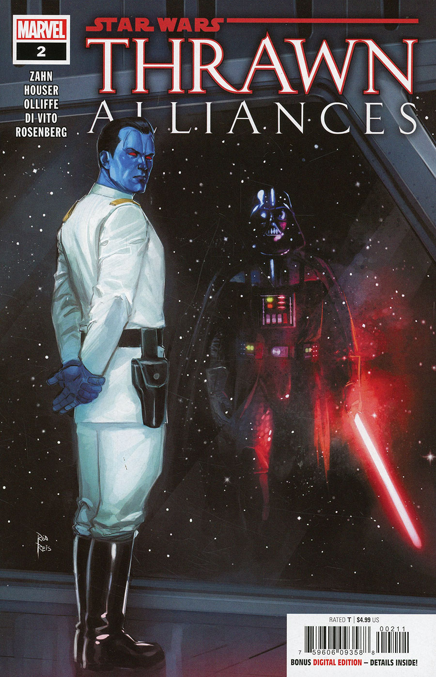 Star Wars Thrawn Alliances #2 Cover A Regular Rod Reis Cover